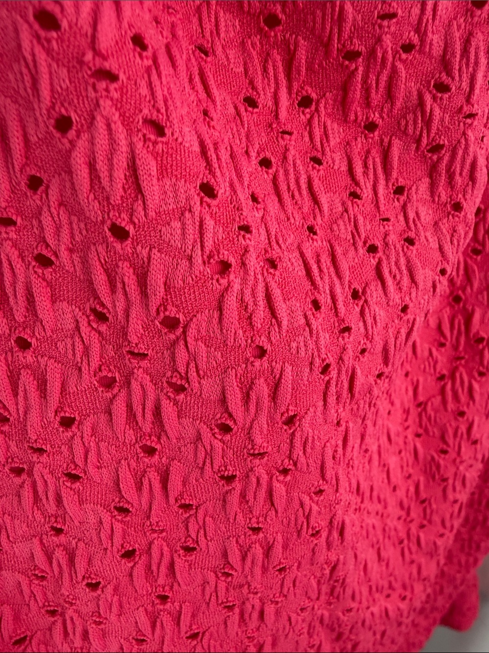 Andie The Malibu One Piece - Eyelet - Begonia Various Sizes - Picture 9 of 13
